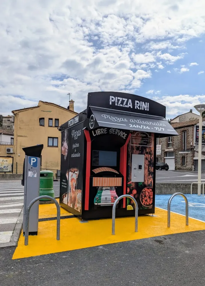 Kiosque à pizza à Le Boulou